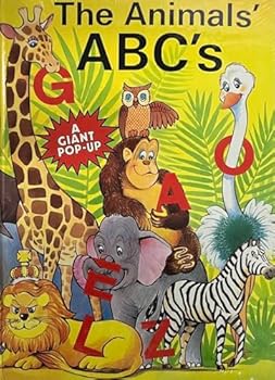 Hardcover The Animals' ABC's: A Giant Pop-Up Book