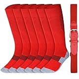 3 Pairs Youth Sports Baseball Socks Baseball Belt Softball Socks and Belt Combo Youth Adult Sizes...