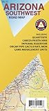 Arizona, Southwest (Benchmark Folded Maps: Arizona)