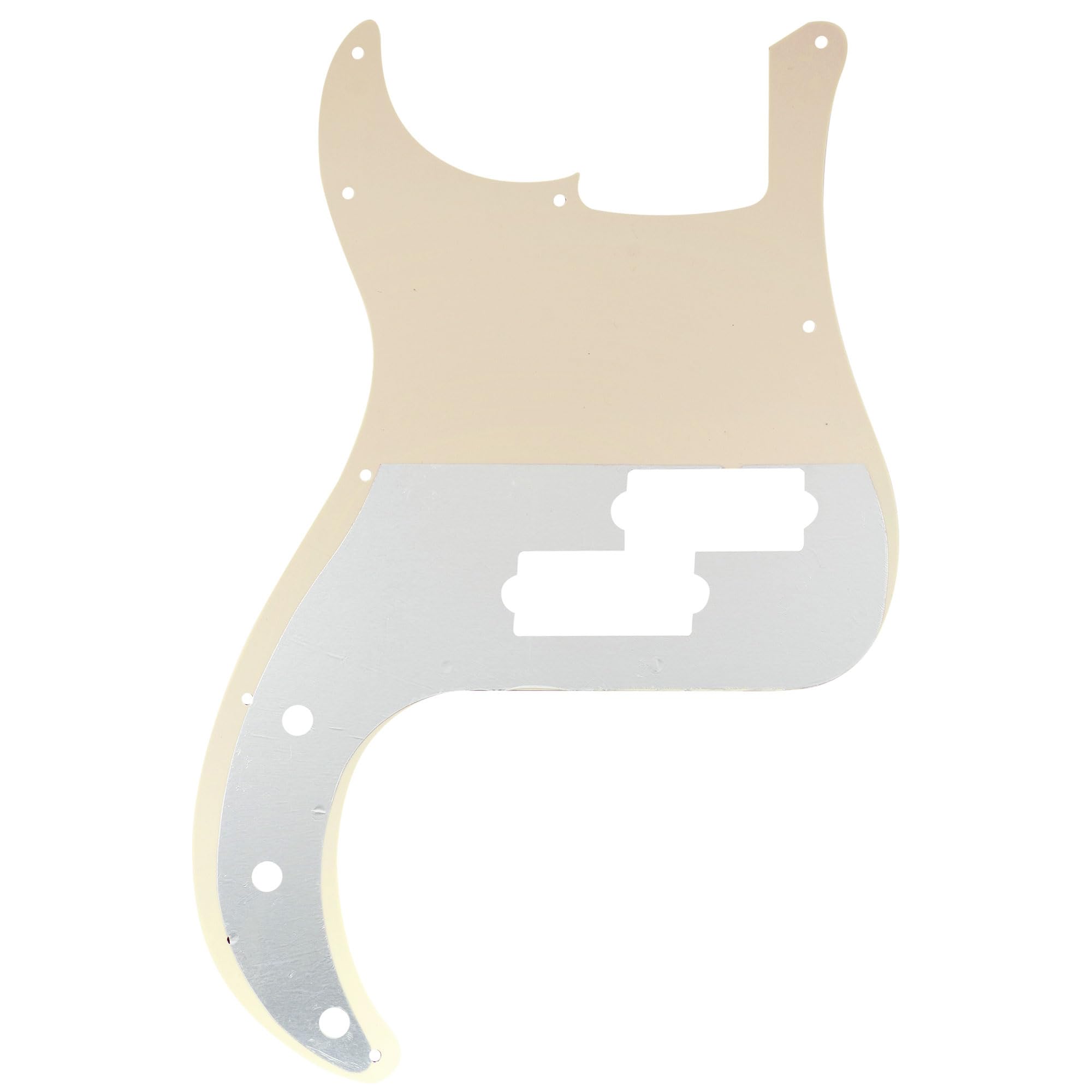 Battipenna Jazz Bass 5 Corde Musiclily - Per Fender Messicano, Nero 3 Strati - Foto 7