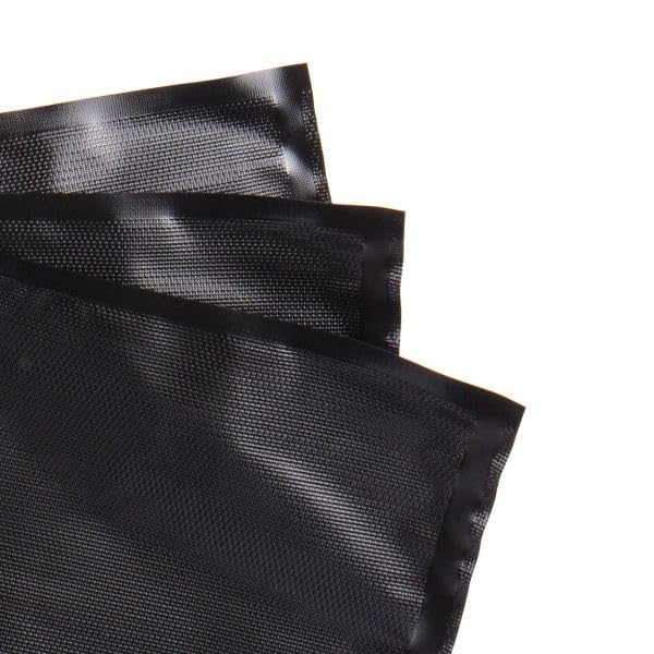 Balck Color 15 x 20 cm Food Grade, BPA Free, Microwaveble, Ready Vacuum Bags with with 90 Micron Thickness-image-44