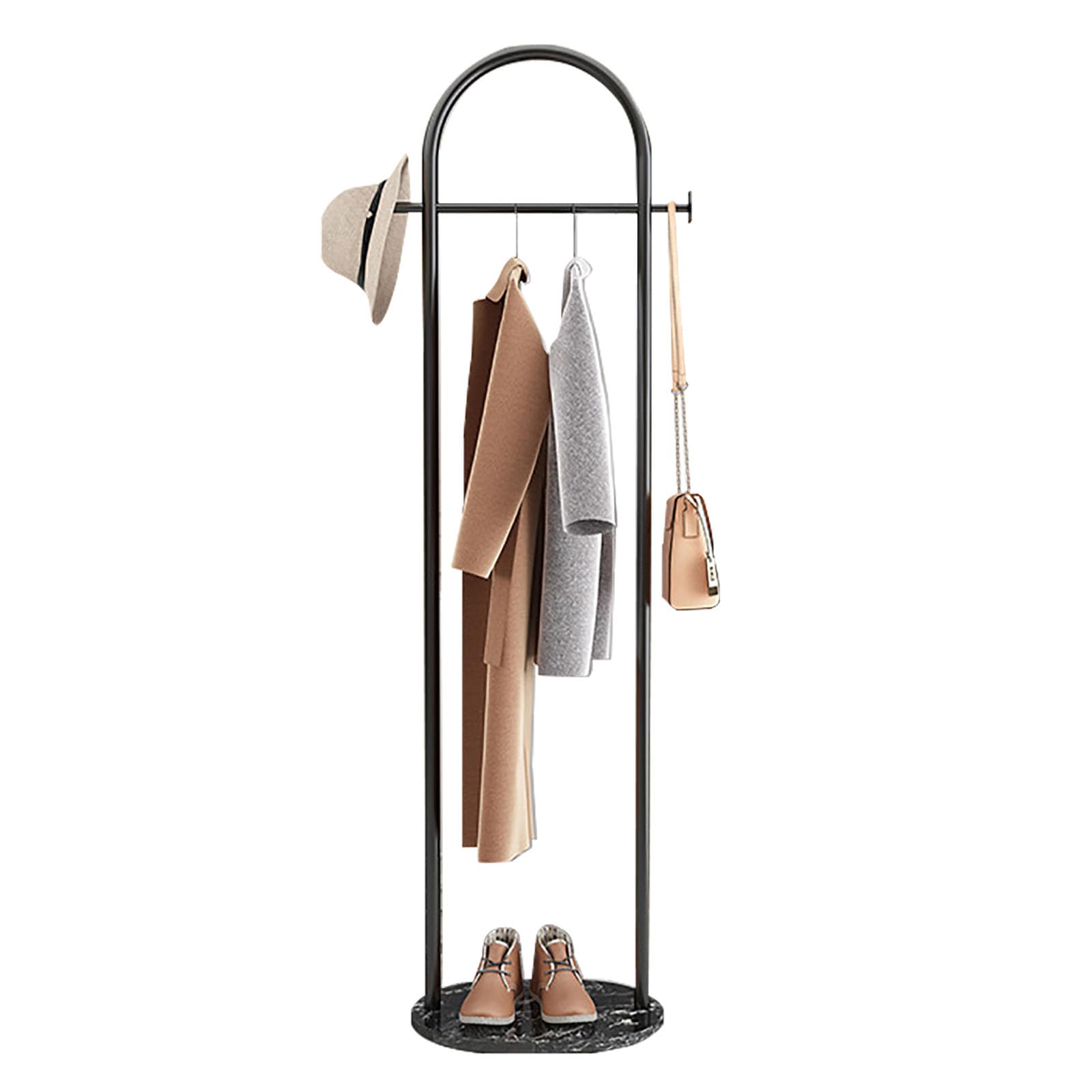 HPTHLY Portable Freestanding Garment Rack - Versatile Clothing Sto For Coats, Shirts, Sweaters & More - Perfect For Bedroom (A-40Cm)