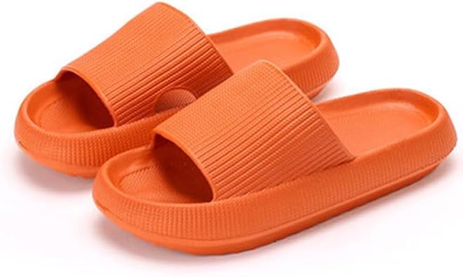 KEYUSHOP Cloud Slides Pillow Slippers for Kids Women and Men EVA Slides Sandals Platform Slippers Summer Beach Bathroom Shower Shoes |Thick Sole |Non-Slip|Quick-Drying