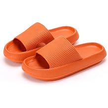 KEYUSHOP Cloud Slides Pillow Slippers for Kids Women and Men EVA Slides Sandals Platform Slippers Summer Beach Bathroom Shower Shoes |Thick Sole |Non-Slip|Quick-Drying