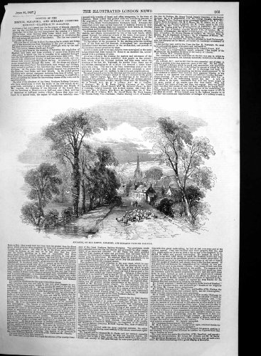 Ligne Intérieure 1857 des Comtés d'Ancaster Boston Sleaford Ligne Intérieure 1857 des Comtés d'Ancaster Boston Sleaford