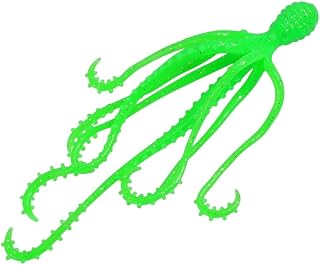 Octopus Soft Bait TPE Tear Resistant Material Boat Fishing 6.5g/5.5inch Sea Fishing Lures Biomimetic Luminous UV Squid Soft Lure
