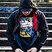 Tex-Ha PG Wear Chameleon Football Multicolor Chaqueta negro/rojo M