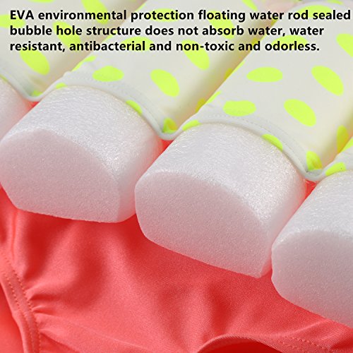 Wowelife Baby Float Suit with Arm Bands Toddler Floating Swimsuit with 8 Removable Buoyancy Sticks for Boys and Girls, 1-4 Years (Light Pink, S(Chest 23,Length 16.5inch)) - Thumbnail 7