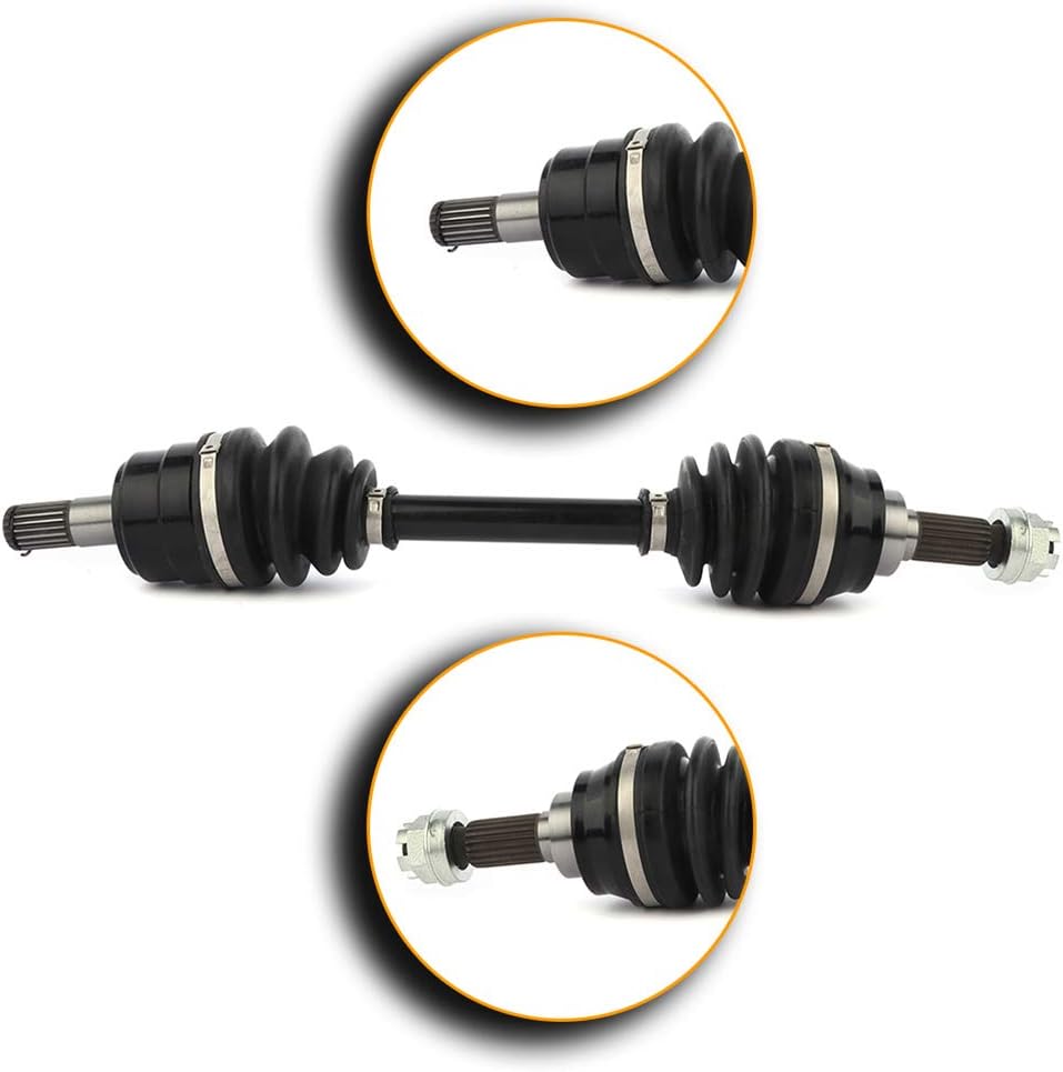 Front Right CV Axle Drive Shaft Assembly Replacement for Kawasaki KVF360 Prairie 2x4 2003-2009 for Kawasaki KVF360 Prairie 4x4 2003-2013 for Kawasaki KVF650 Brute Force 4x4 2006-2013