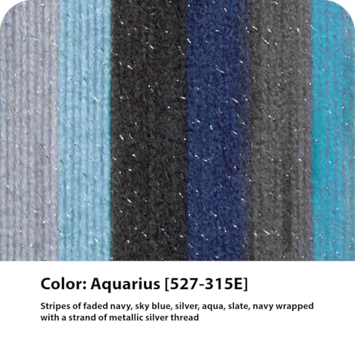 Image of (3 Pack) Lion Brand Yarn Mandala Sparkle Yarn, Aquarius
