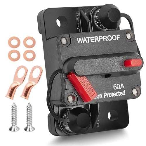 Inversor con reinicio manual de 60A RED WOLF para solucionar cortes en sistemas de 48V