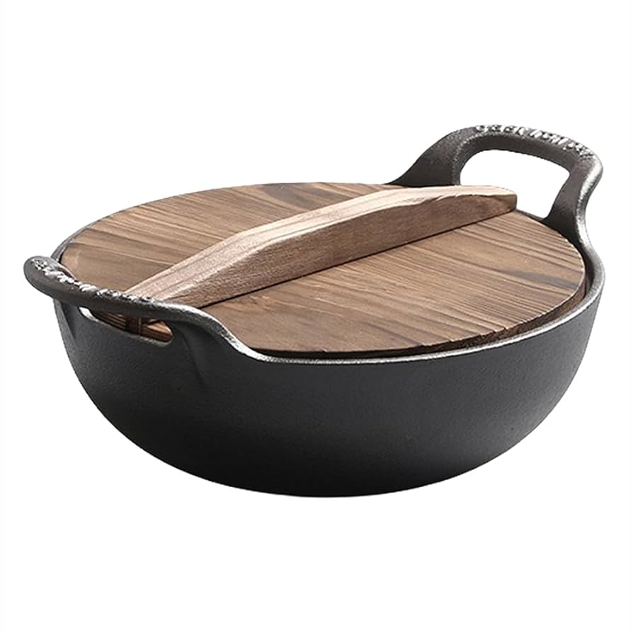 【蔵出し品】囲炉裏鍋 鉄鍋 木製蓋付 直径36.5㎝ 深さ14.5㎝ 61yJdww-9hL._UF894,1000_QL80_.jpg