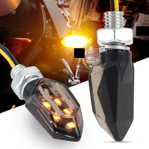 Feu arrière clignotants moto universels finition supérieure - 2