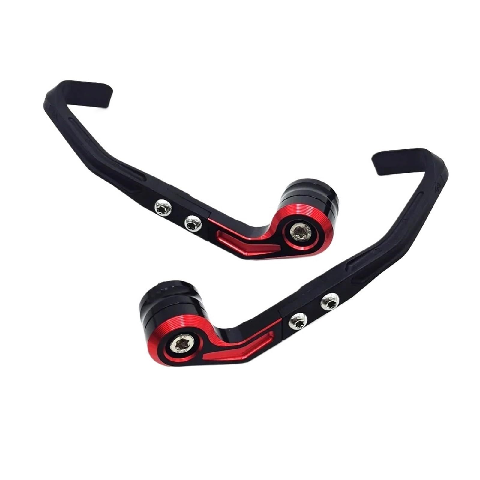 FDYXUMW Motorcycle Handguards Motorcycle Aluminum Alloy Handlebar Brake Clutch Lever Hand Guard Protector Modification Accessories Handguard(B)