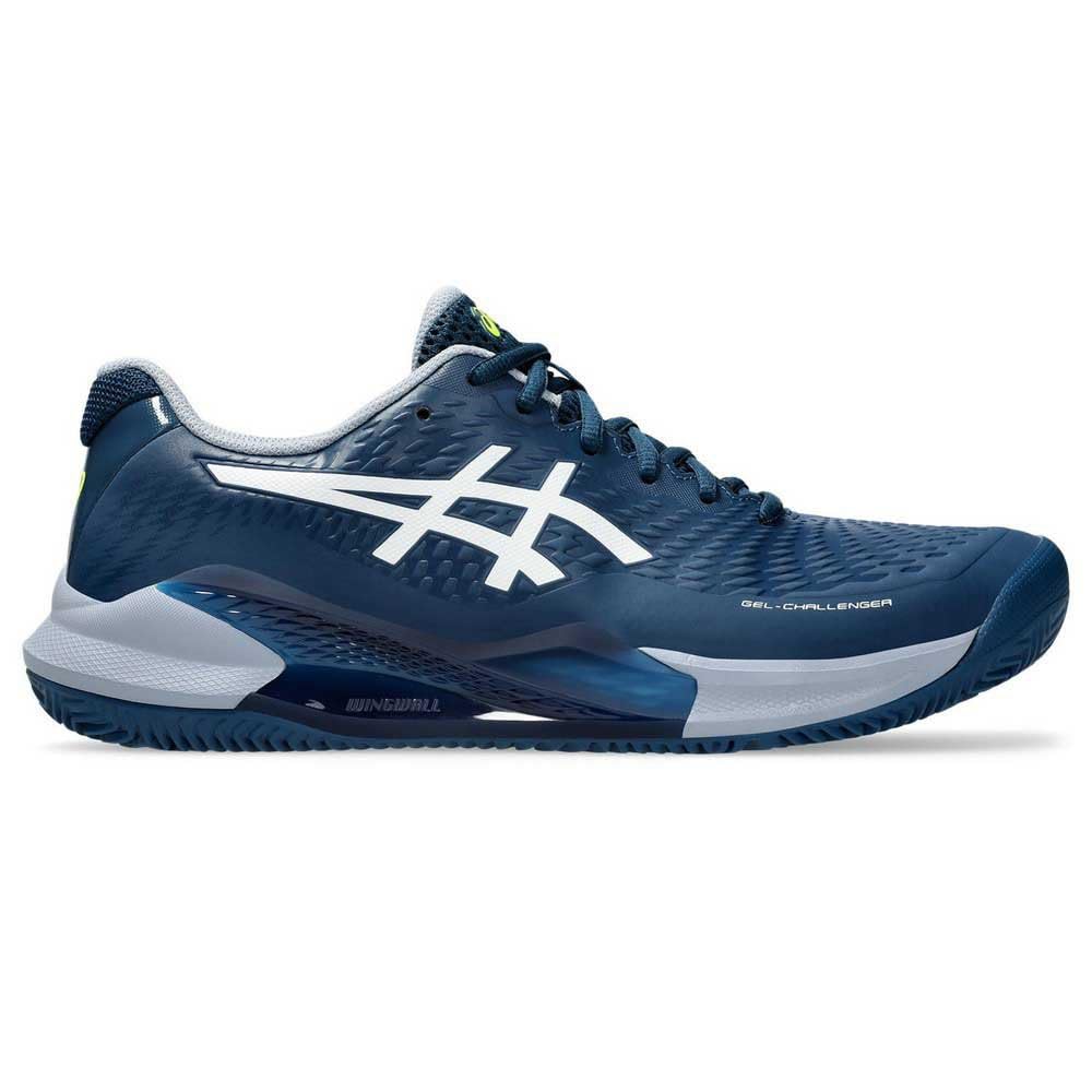ASICS Challenger 14 Man Tennis Shoes Blue Yellow