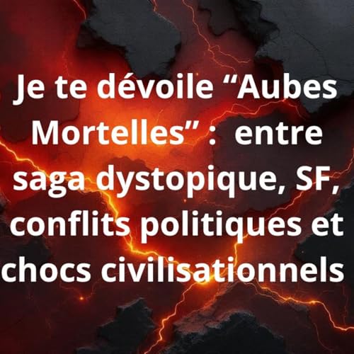 Je te d&eacute;voile Aubes Mortelles : saga dystopique, SF, conflits politiques et chocs civilisationnels
