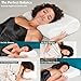 Cervical Pillow for Neck and Shoulder Pain Relief Memory Foam Orthopedic Contour Pillow Ergonomic with Adjustable Height Support for Side Back and Stomach Sleeper with Breathable Washable Pillowcase