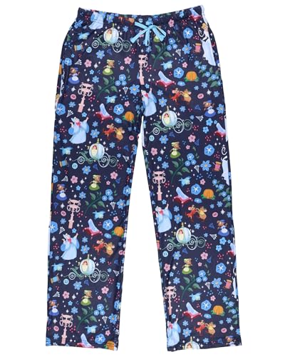 Disney Cinderella Pajama Pants Women's Magical Night Sleep Lounge Bottoms4
