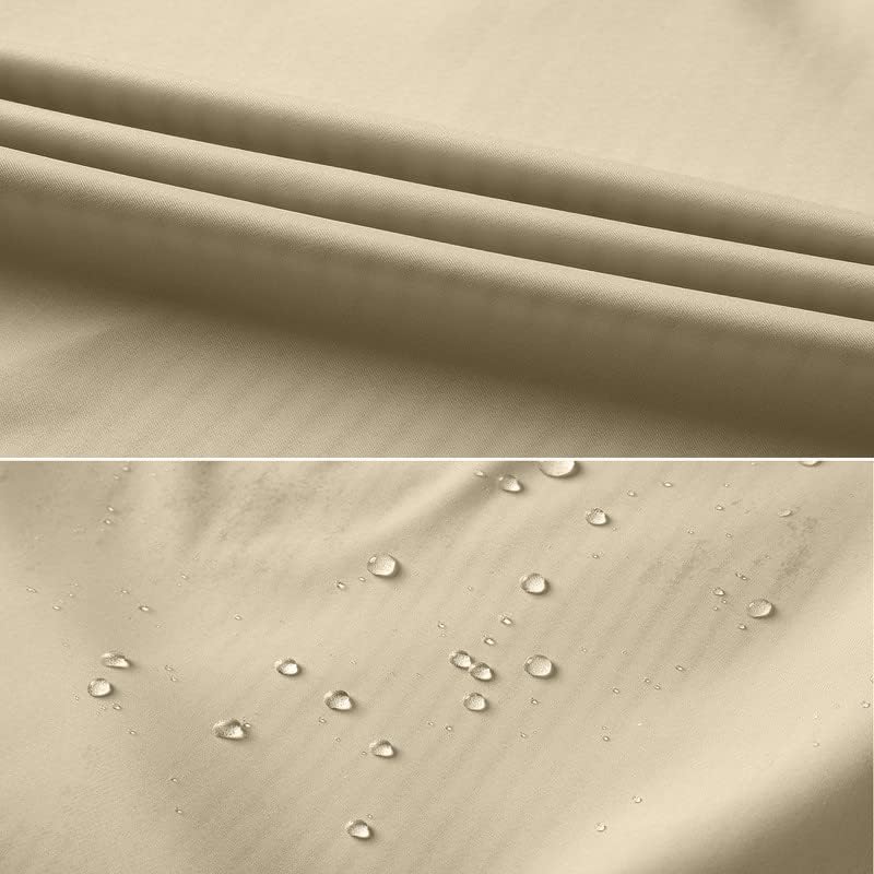 Womens Raincoat Waterproof with Hood Lightweight Windbreaker Rain Jacket Trench Coats Striped Lined - Image 8