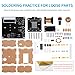 STEM Projects DIY Toys Soldering Practice Kit, Electric Magnetic Transmitter Educational Electronics Kit, Mini DIY Shooting Game Toy Gift for Teens Boys Girls