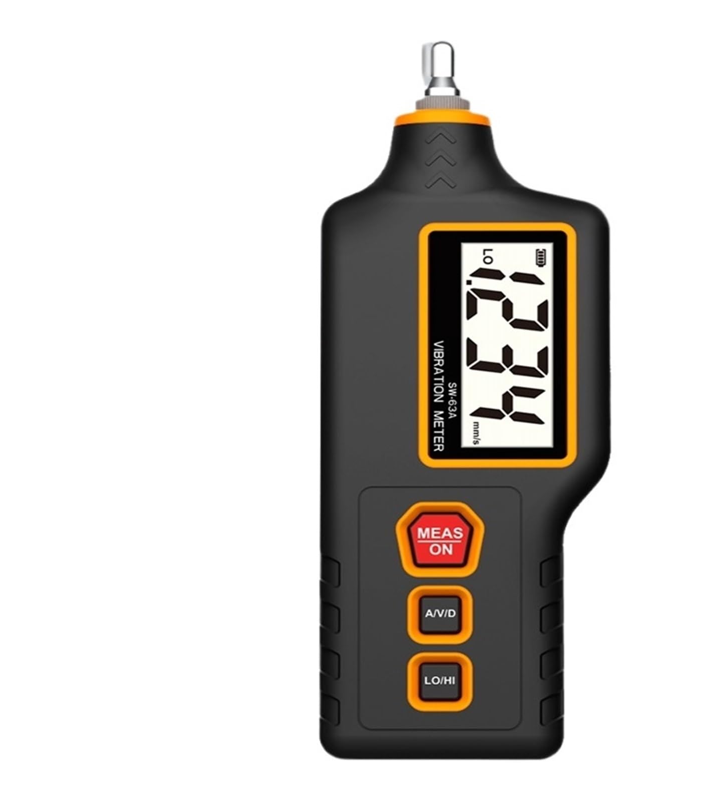 Gqnblvhzupdm One Color Vibration Tester Digital Vibration Meter Sw-63A High Precision Vibrometer 0.1-199.9M/S² Handheld Analyzer Vibrator