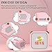 Silicone Case for Yoto Player (3rd Gen.), Silicone Protective Sleeve Case Compatible with Yoto Player, Anti-Slip, Bumps and Wear and TearSilicone Skin Cover with Easy-to-Carry Handle - Pink