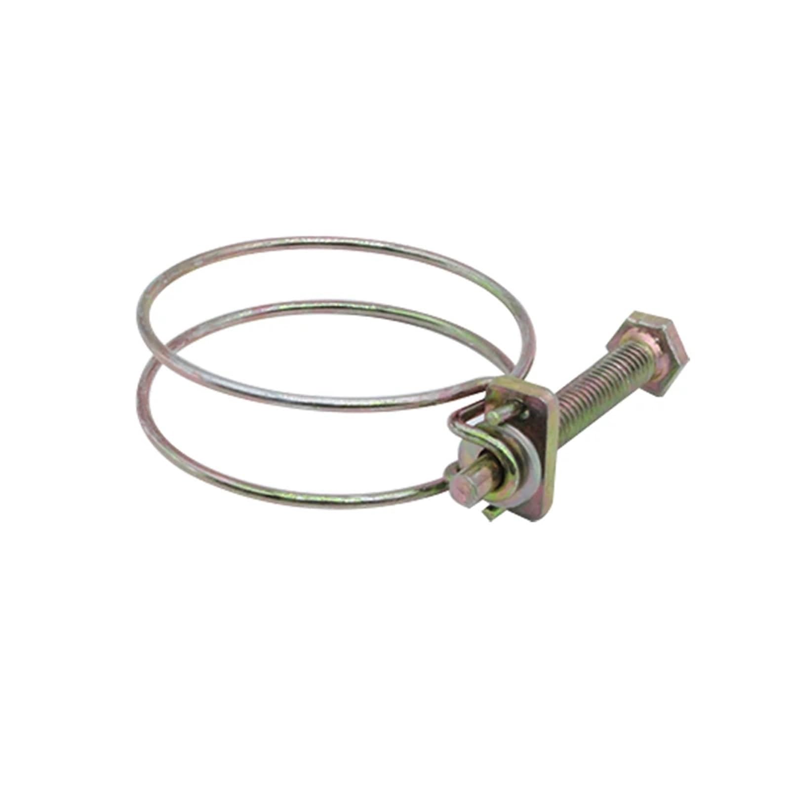 Wbtajzhy One Color Double Wire Hose Clamp Adjustable Stainless Steel Clips Pack Of 10 9-64Mm(21-25Mm)