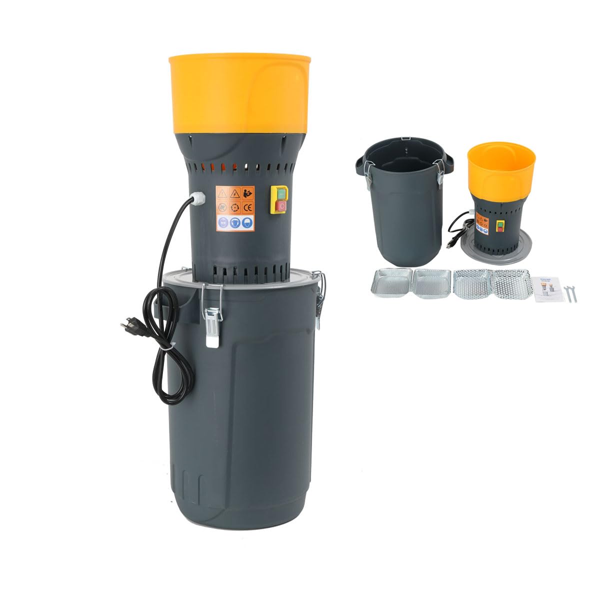 Amazon.com: Grain Mill Corn Grinder, 1000w Electric Feed