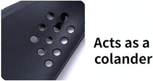 Miniatura 2 de Uni-tool - Utensilios de cocina de silicona 5 en 1, cuchara ranurada, volteador, herramienta de corte, cuchara sólida y espátula en uno para cocina,