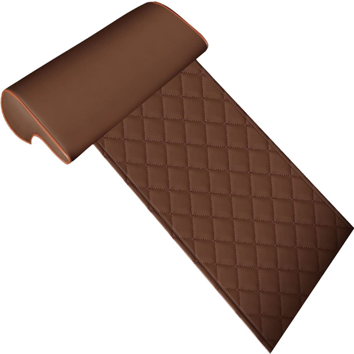 Car Extended Seat Leg Support,Car Leg Support Extension Pad,Thigh Support Extension Leg Cushion Used In Cars Buses Trains Offices Homes Leg Rest Cushions,coffee-diamond