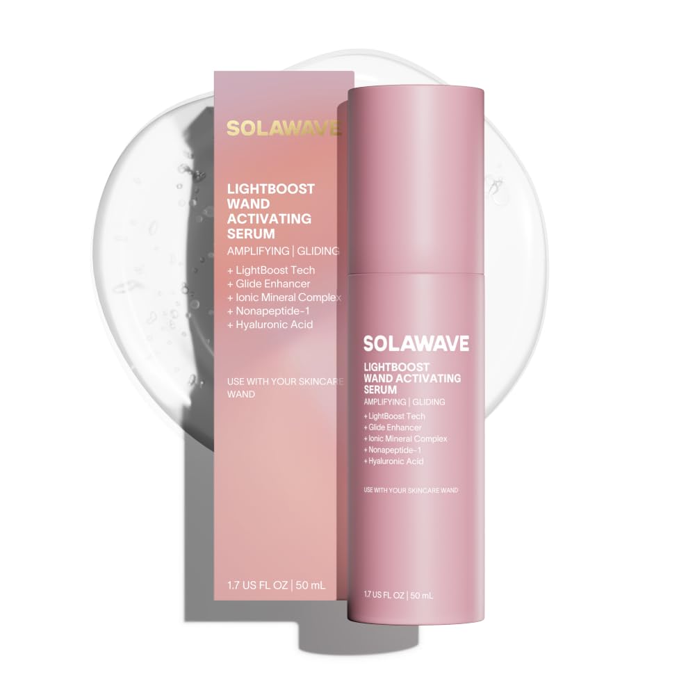 Amazon.com: Solawave LightBoost Red Light Therapy Wand Activating