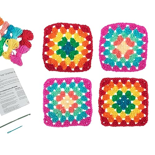 Trimits 'My First' Kit, Crochet, Granny Squares
