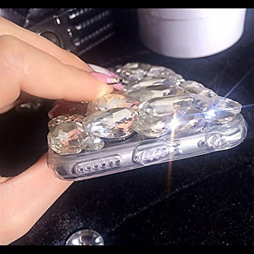 Miniatura 4 de Funda para Moto G Stylus 5G 2023, Moto G Stylus 5G 2023, funda de diamante con función atril 3D hecha a mano con diamantes con purpurina para