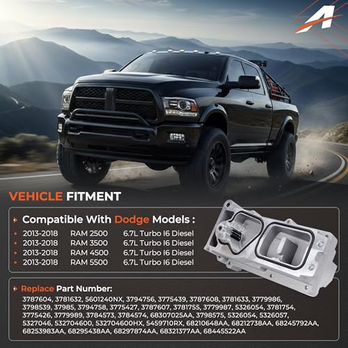 Image of 5494878RX Turbo Actuator Compatible With 2013-2018 Dodge Ram 2500 3500 4500 5500, Cummins 6.7L Diesel Holset HE300VG Turbo Electronic Actuator Replace# 68445522AA 68481772AA