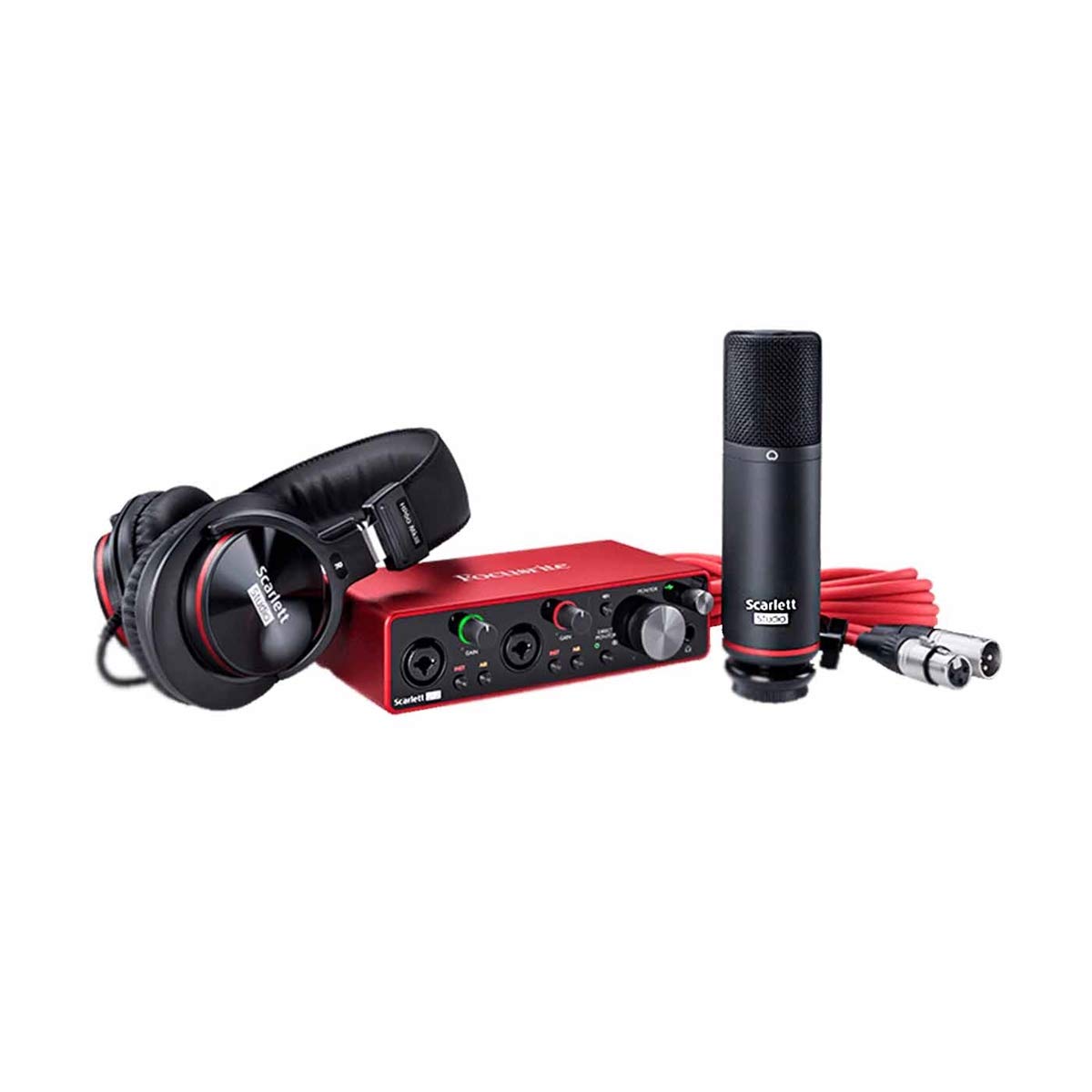 Amazon.com: Focusrite Scarlett 2i2 Studio (2nd Gen) USB Audio  