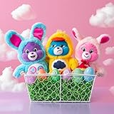 Care Bears - Basic Fun Grumpy Chick Bear 22 cm Bean Plüschtier, Oster-Teddy für Kinder ab 4 Jahren, Weiches Kuscheltier, Sammler-Stofftier im Küken-Kostüm