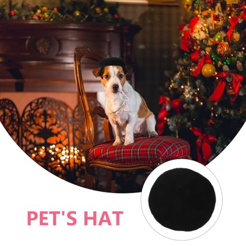 Gorra Beret para Perros Pequeños, Ajustable y Ligera miniatura 2