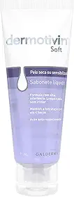 Dermotivin Sabonete Líquido Facial Pele Seca Ou Sensibilizada Soft 70ml