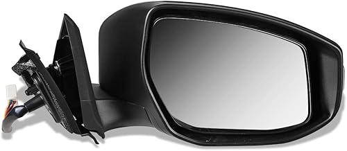 DNA MOTORING OEM-MR-NI1321225 Estilo de fábrica alimentado+calentado+señal de giro retrovisor lateral derecho espejo de puerta compatible con Nissan