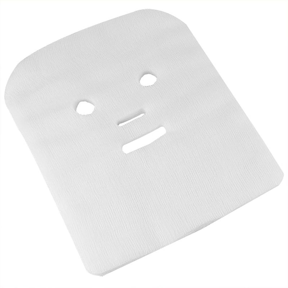 100 Pcs Gauze Mask Pre Cut Cotton Gauze Face Covers Soft Breathable Facial Pads for DIY Skincare Spa Beauty Salon Women Girls Home Use 12 x 10 inch - Image 4