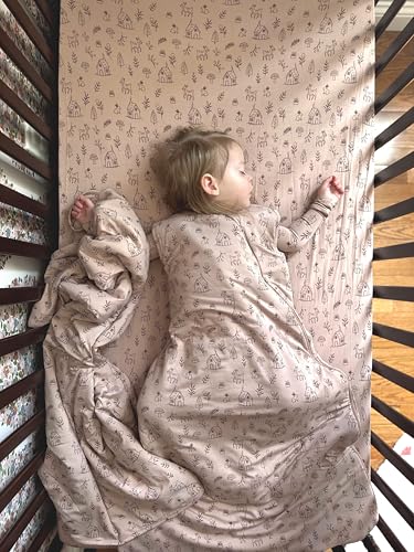 Image of GUNAMUNA Sleep Sacks for Babies Toddlers and Newborns, Easy Changing Diaper Zipper, Cozy, 2.5 TOG