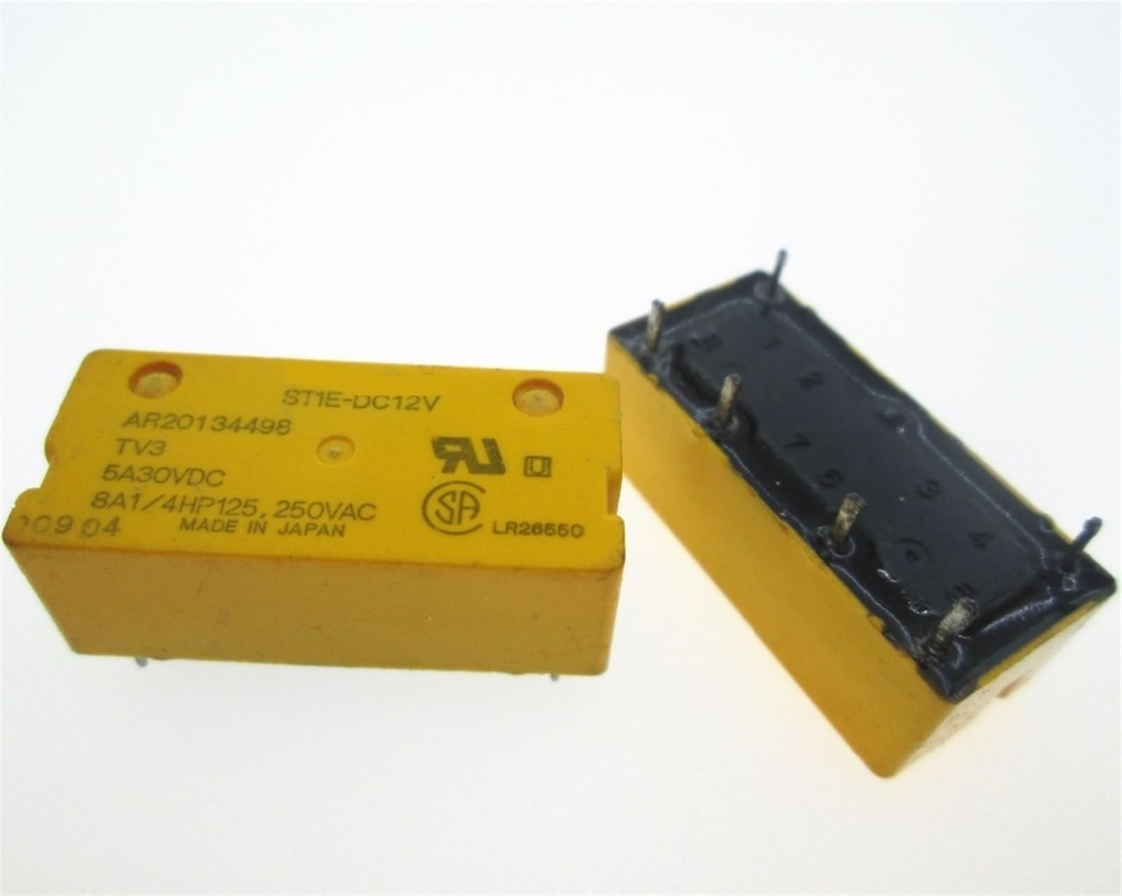 ST1E-12VDC relais 12V 6PIN à commutation rapide et stable