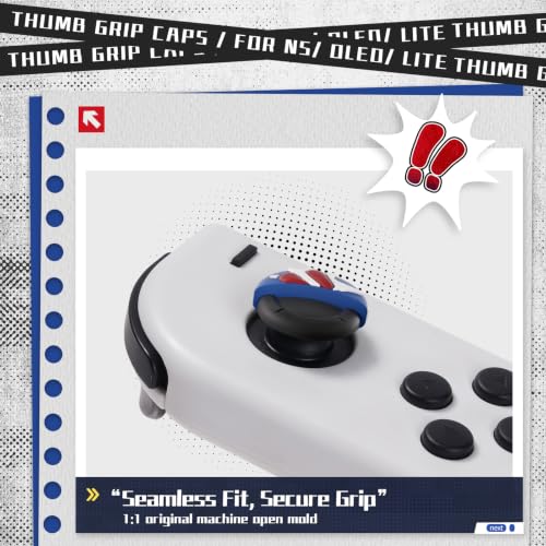 Image of GeekShare Thumb Grips Compatible with Switch /OLED /Lite, 4PCS (Punctuation)