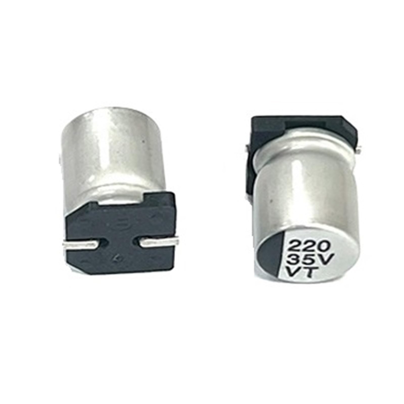 10 pezzi 50V330UF 330 SMD condensatore elettrolitico in alluminio 6,3V 10V 16V 25V 35V 50V 10UF 22UF 47UF 100UF 220UF 330UF 1000UF(25v330uf 8x10.5mm)
