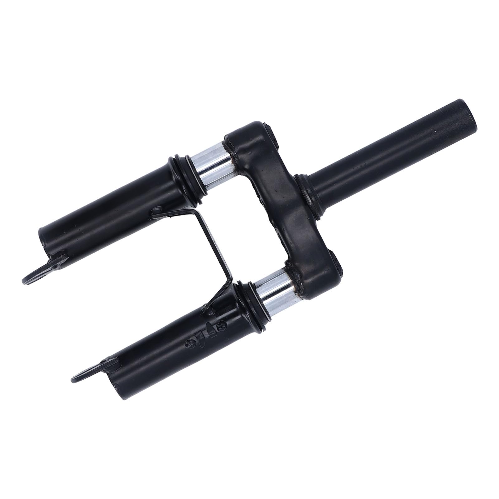 Suspensión delantera de 14 pulgadas para scooter eléctrico, estructura de acero, reducción de video para conducción cómoda, amortiguación con inflado,