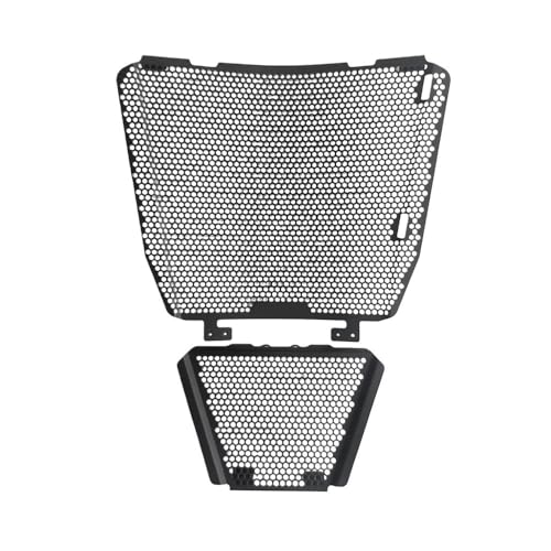 Grille de protection radiateur RSV4 2021-2024 en aluminium noir anodisé