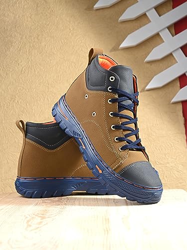 Image of BUCIK Casual Sneakers for Men (Blue - Size 10) | Lightweight - Comfortable | BCK4025