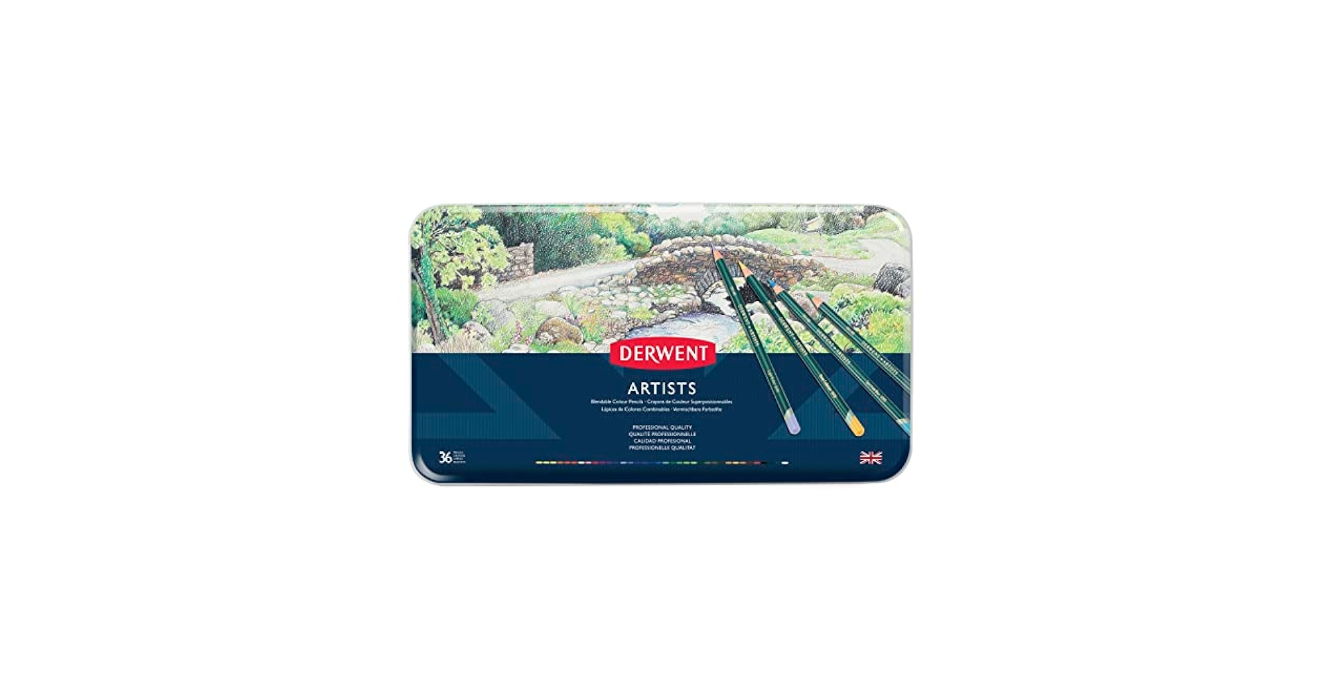 DERWENT 色鉛筆 Artists36 Derwent® Artists Colored Pencil 36 Color Tin Set | Michaels