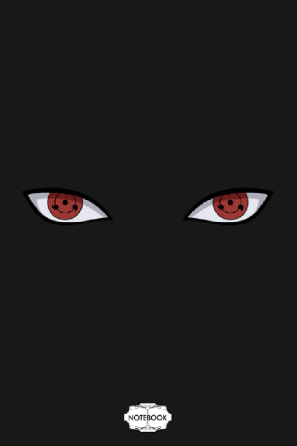 Sharingan Notebook: Journal, 6x9 120 Pages, Lined College Ruled Paper, Planner, Matte Finish Cover, Diary Paperback – 7 April 2021