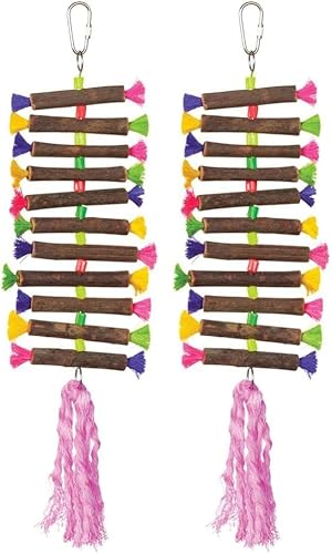 Vista 2 de Prevue Hendryx 62506 Tropical Teasers Twisting Sticks Bird Toy